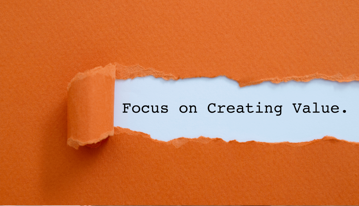 Changing the Mindset: From Cash Flow to Value
